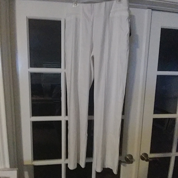 Jules & Leopold Pants - NWT white linen pants